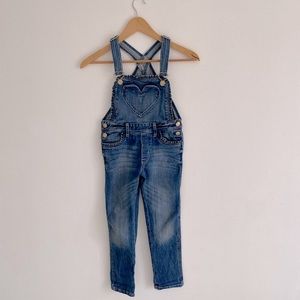 H&M denim Comfort Stretch overalls.  size 6/7